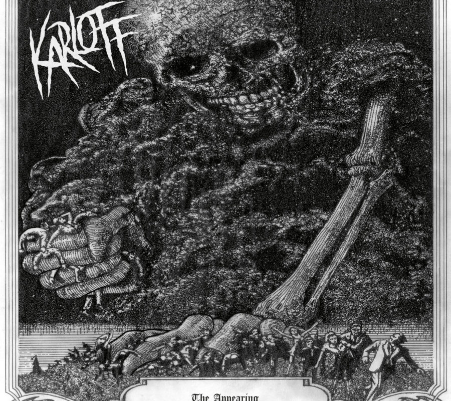 KARLOFF (Heavy/Black Metal/Punk – Germany) – Their highly anticipated debut album “The Appearing” on CD, music cassette and vinyl LP formats out now via Dying Victims Productions #karloff