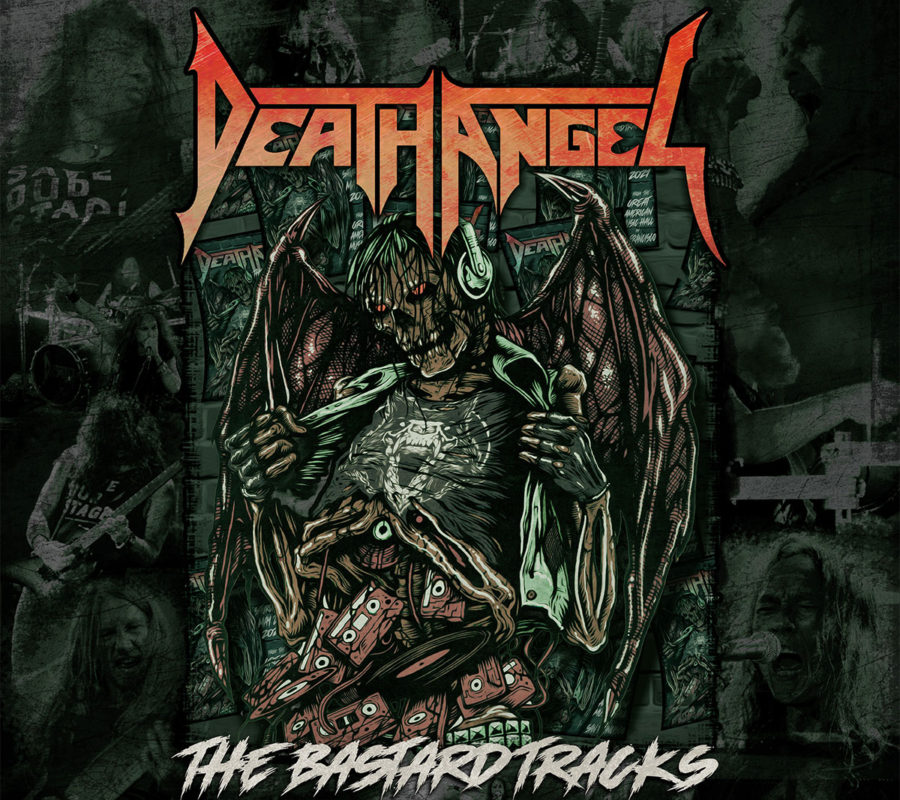 DEATH ANGEL – Will release “The Bastard Tracks” live album / blu-ray combo – video from recent Live Stream event #deathangel