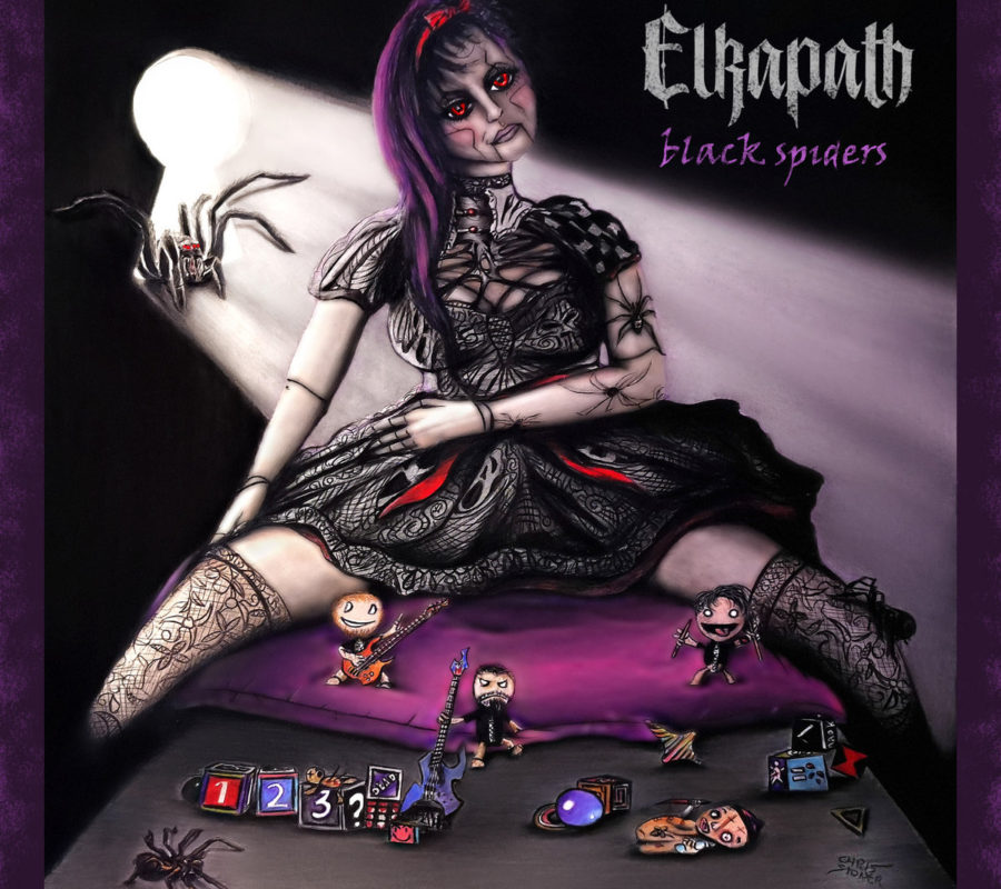 ELKAPATH (Synthetic Gothic Metal – UK)  – Album Review of “Black Spiders” Will be released on October 31, 2021 via Symmetric Records #elkapath