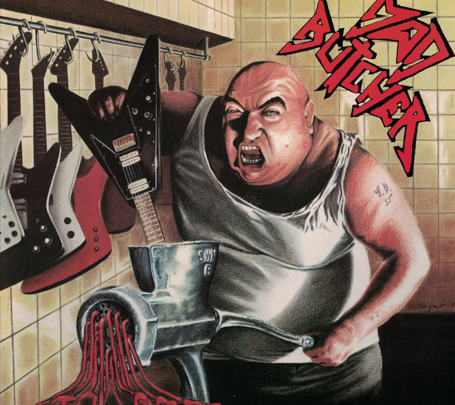 MAD BUTCHER (Heavy/Speed Metal – Germany) – Their “Metal Meat” album (Originally released in 1987) to be reissued via Dying Victims productions on December 17, 2021 #madbutcher