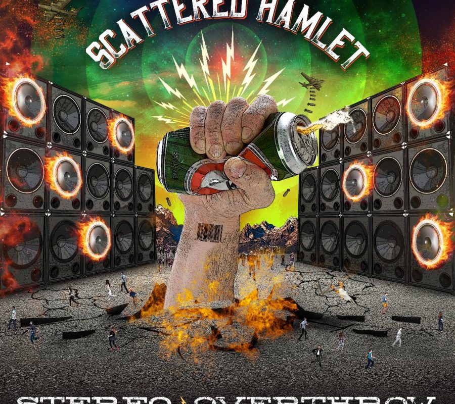 SCATTERED HAMLET (Alpha Rock (hard rock) – USA) –  Will release the album “Stereo Overthrow” via Buck Moon Productions on November 12,2021, video for title track out now  #ScatteredHamlet