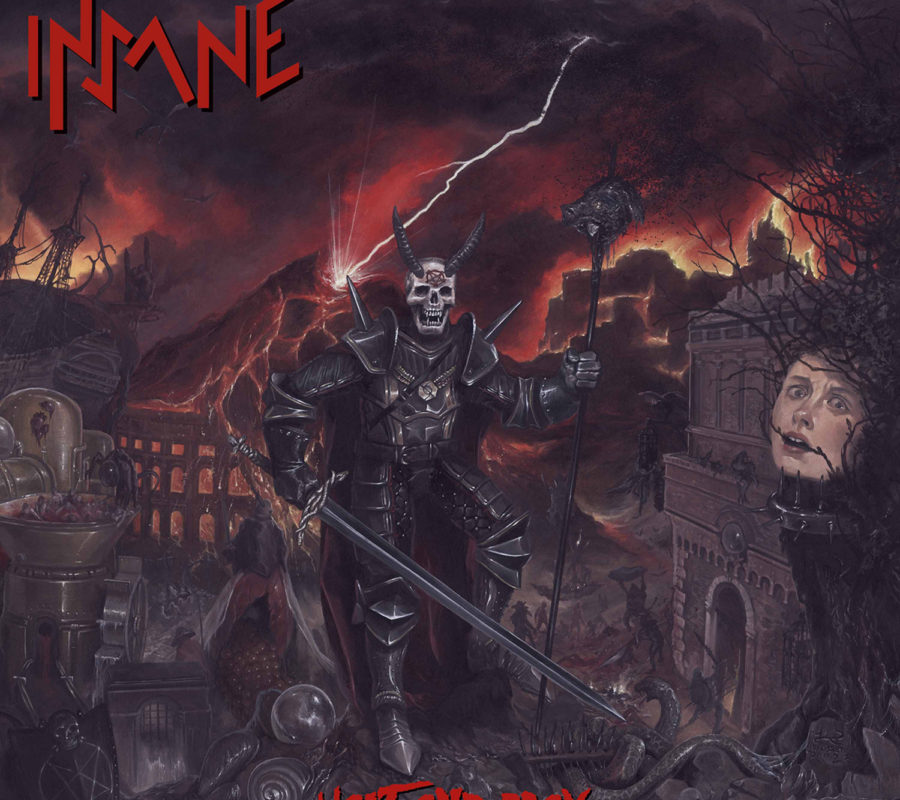 INSANE (Thrash Metal – Italy – formerly known as SLAVES) – “Wait and Pray” album to be Re-Released w/bonus tracks via High Roller Records on November 26, 2021 – Distribution: Soulfood Music #insane