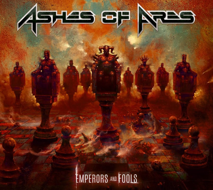 ASHES OF ARES (Power Metal – USA) – Celebrate the release of their new album “Emperors And Fools” by sharing their new video for the song “Gone” #AshesOfAres