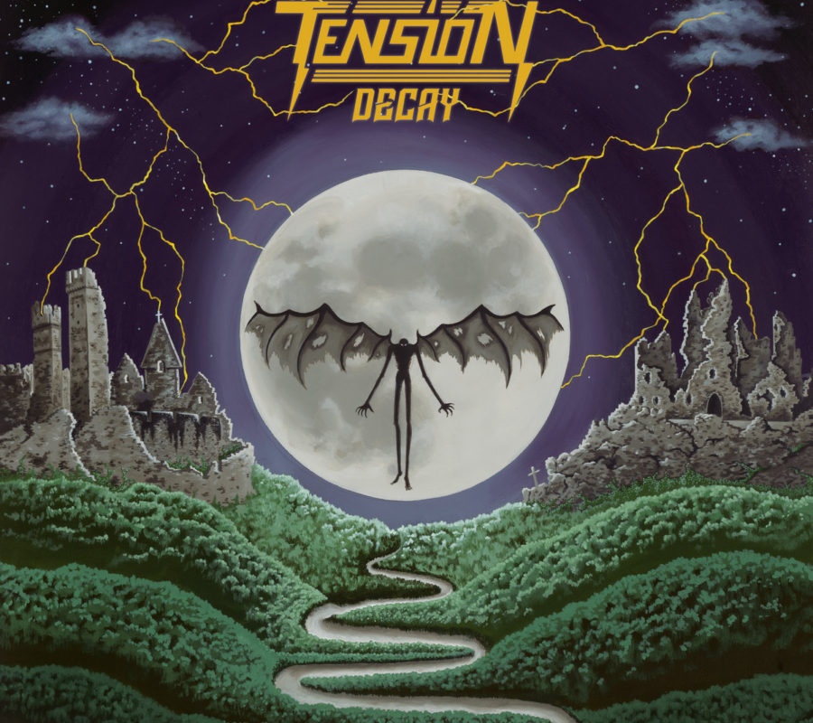 TENSION (NWOTHM – Germany) – Release the audio/video for their third (and last new advance track) “Black Knights”, of their upcoming debut album “Decay” coming out on January 28, 2022 via Dying Victims Productions #Tension