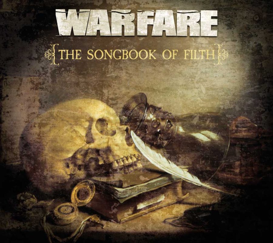 WARFARE (NWOBHM – UK) – Will release “The Songbook Of Filth” (3CD Edition featuring new songs, demos & rare tracks) – first single/video out now features FAST EDDIE CLARKE and PETE WAY #warfare #Warfare