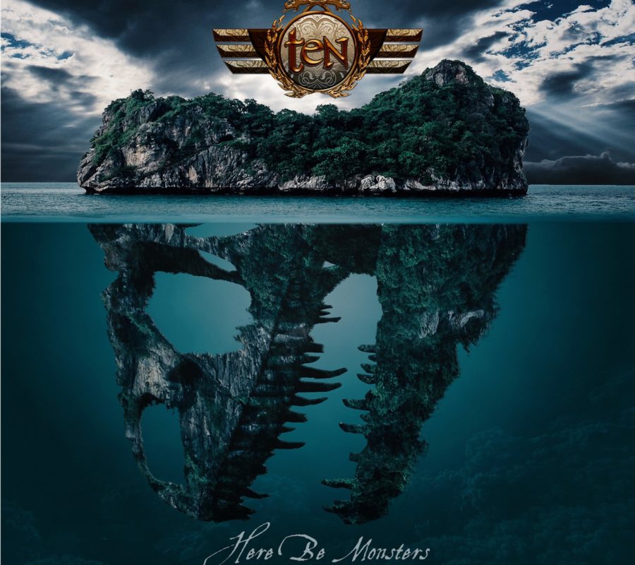 TEN (Melodic Hard Rock – UK) – Announce new album “HERE BE MONSTERS” out February 18, 2022  – New single/video  ‘FEARLESS” is out now #ten