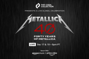 METALLICA – Huge update – Black Box content, new merch – 40th anniversary shows streaming for FREE this weekend too!! #Metallica
