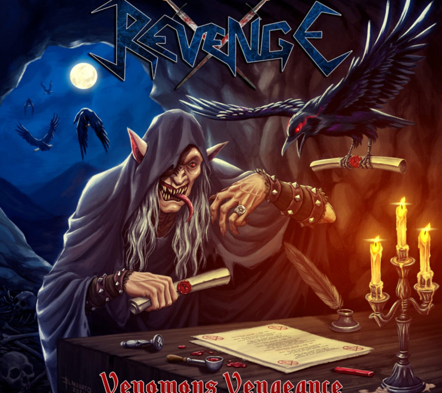 REVENGE (Speed/Heavy Metal – Columbia) -Just announced their upcoming album “Venomous Vengeance” is available for pre order via Bandcamp #Revenge