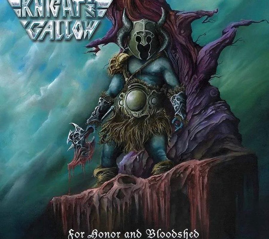 KNIGHT AND GALLOW (NWOTHM – USA)  – Set to release the album “For Honor And Bloodshed” via No Remorse Records on March 17, 2022 #KnightandGallow