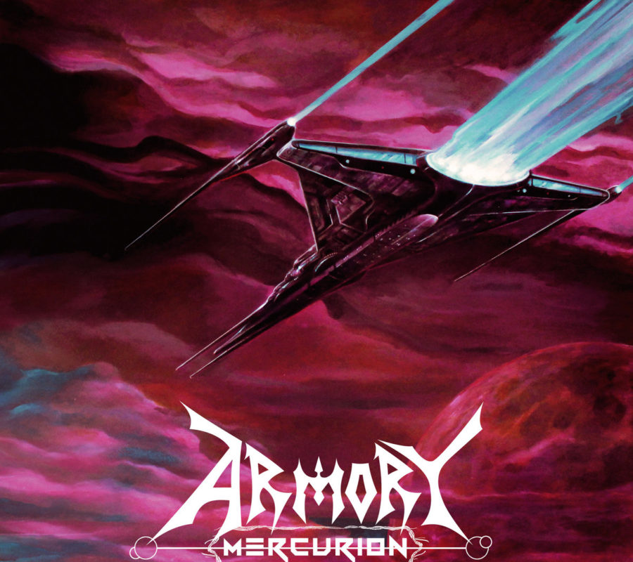 ARMORY (Speed Metal – Sweden)  – Release the song/video for “THE HUNTERS FROM BEYOND” off their 3rd, sci fi concept album “MERCURION” which will be released via Dying Victims Productions #Armory