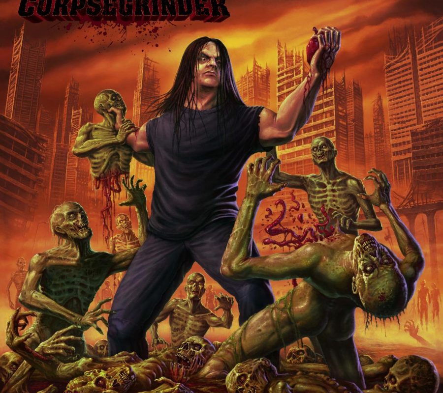 CORPSEGRINDER (Cannibal Corpse vocalist) – Unleashes lyric video for new single, “On Wings of Carnage”, also launches official merch store #Corpsegrinder