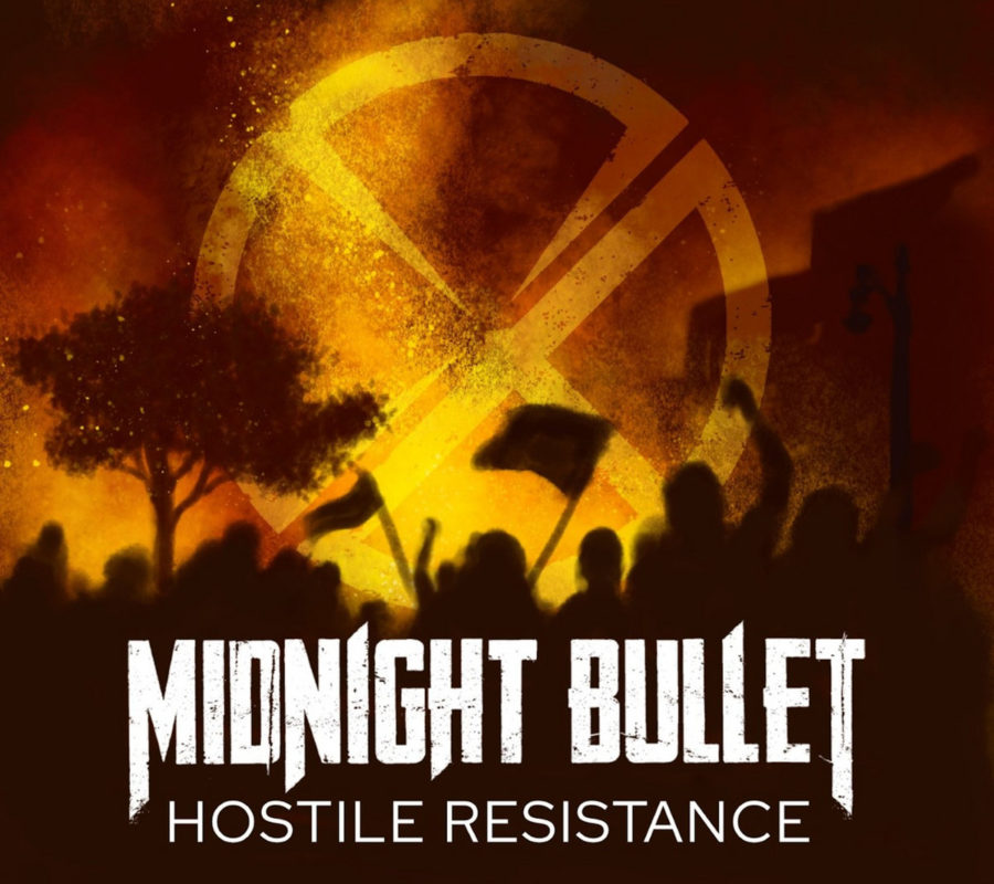 MIDNIGHT BULLET (Heavy Melodic Metal – Finland) –  Released their fourth studio album “Hostile Resistance” and music video “Rise And Fall” via Inverse Records #MidnightBullet