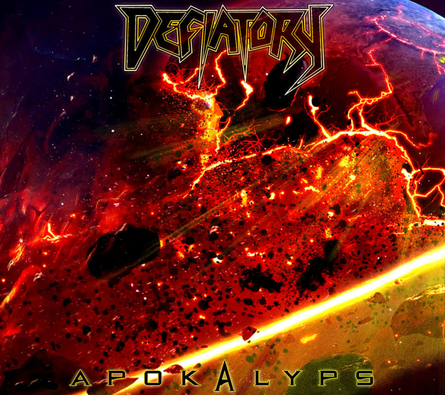 DEFIATORY (Thrash Metal – Sweden) – Unleash New Lyric Video for the song “Only War” from their upcoming album “Apokalyps” to be released on June 3, 2022 on Black Lion Records #Defiatory