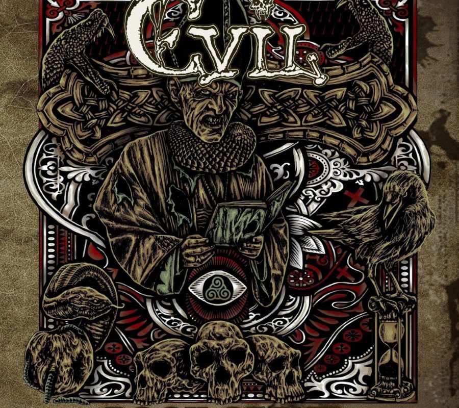 EVIL (Heavy Metal – Denmark) – Their album “Book Of Evil” will be released in digital, CD and LP by From The Vaults on May 27, 2022 #Evilband