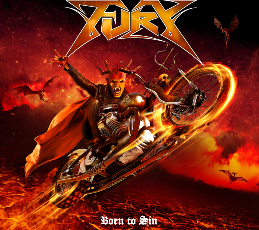 FURY (Heavy Metal – UK) – Their fourth album “Born To Sin” is out NOW #Fury #BornToSin