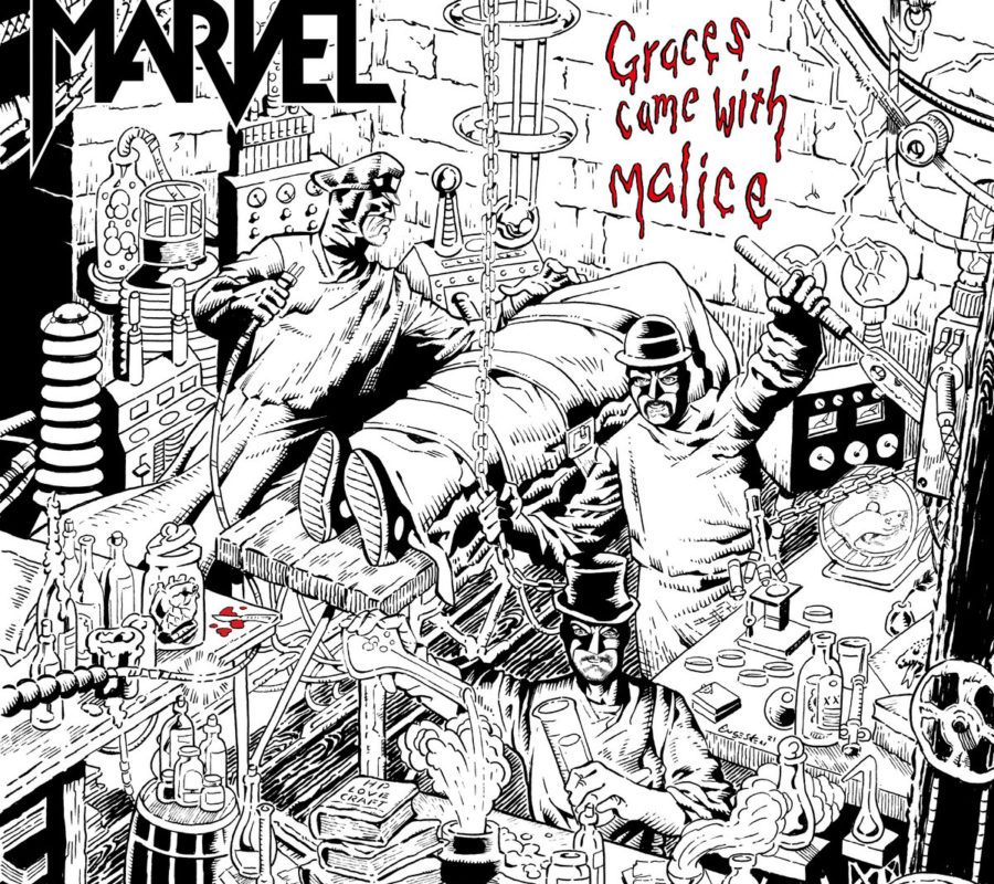 MÄRVEL (High Energy Rock – Sweden) – The band celebrates 20 years in 2022 by releasing the album “Graces Came With Malice” (their ninth full length studio album) on April 22, 2022 via The Sign Records #Marveltheband