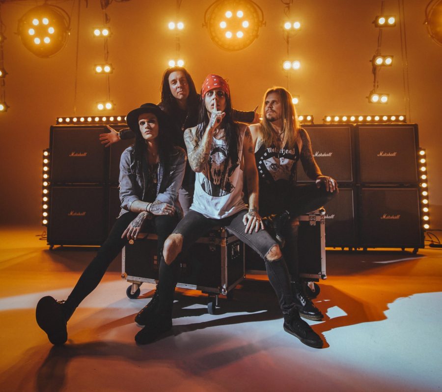 THE CRUEL INTENTIONS (80’s/Sleaze/Hard Rock – Sweden/Norway)  – The band releases the Official Music Video for “Reapercussion” from their upcoming album  “VENOMOUS ANONYMOUS” due out on June 3, 2022 via Indie Recordings #TheCruelIntensions