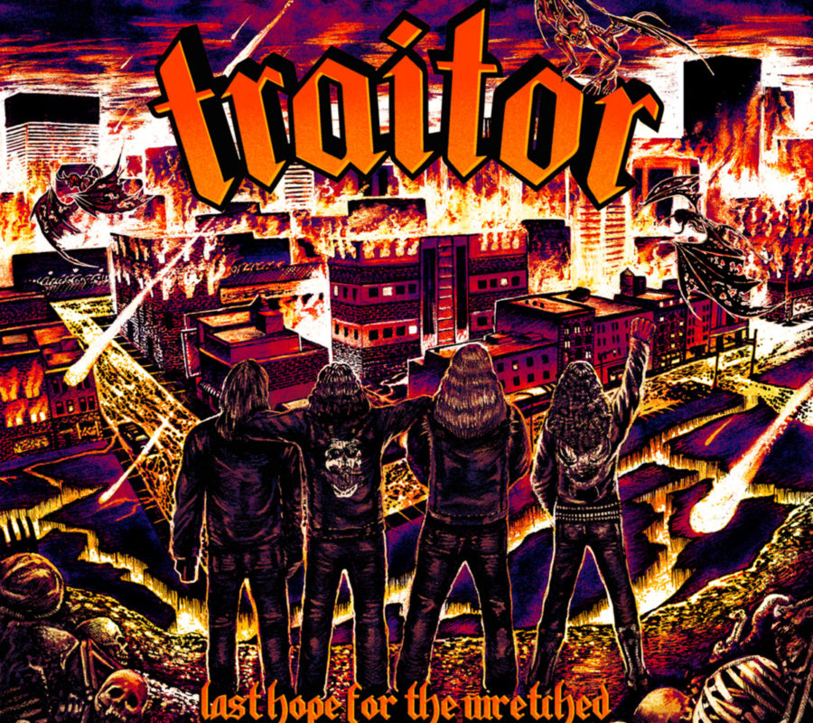 TRAITOR (NWOTHM – Heavy Metal – USA)  – Their album “Last Hope For The Wretched” is out now via Bandcamp, full album streaming on YouTube #Traitor (2022)