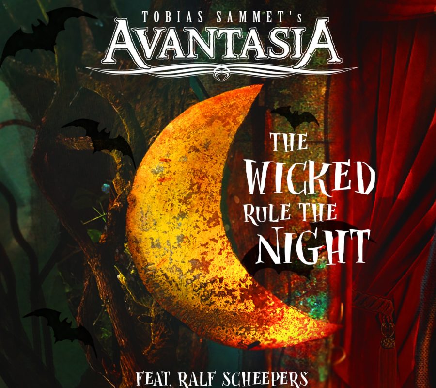 TOBIAS SAMMET’S AVANTASIA (Power/Melodic Metal – Germany) – Have released their new single/Official lyric video for the song “The Wicked Rule The Night” (feat. Ralf Scheepers of PRIMAL FEAR)- Taken from the album “A Paranormal Evening with the Moonflower Society”  #Avantasia