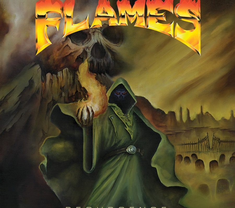 FLAMES (Thrash Metal – Greece) – Will release their new album “Resurgence” via No Remorse Records on July 1, 2022 – check out the lyric video for the title track now –  Pre orders available now #Flames