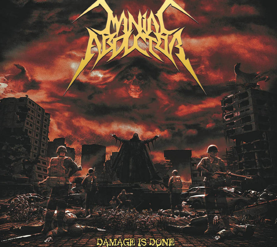 MANIAC ABDUCTOR (Thrash Metal – Finland) – Have signed a licensing deal with Wormholedeath for their album “Damage is Done”, due for release on May 20, 2022 – Watch the official video for “Off to Deathrow” NOW #ManiacAbductor