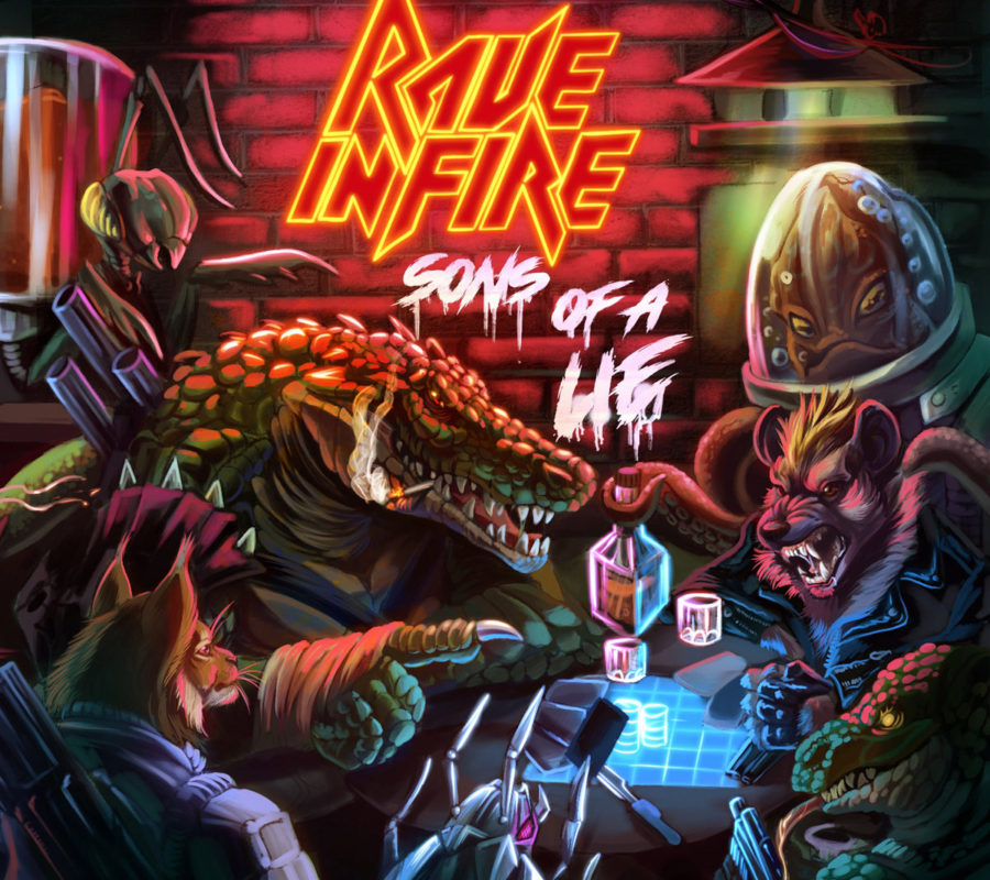 RAVE IN FIRE (Hard Rock/Heavy Metal – Spain) – Their album “Sons Of A Lie” is out now via Iron Oxide Records #RaveInFire