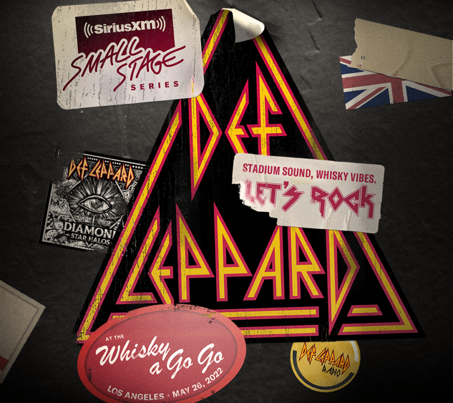 DEF LEPPARD – Watch full show, pro shot video from Live at The Whisky May 26, 2022 – Sirius XM Small Stage Series Promoting their new album “Diamond Star Halos” #DefLeppard