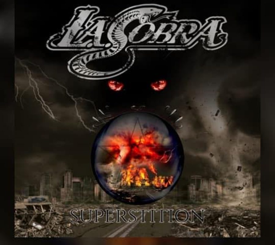 L.A. COBRA (Sleaze/Glam/Hair Metal – South Africa) – Release new single/video for “THE STAR” & announce new album “SUPERSTITION” will be out on June 24, 2022 via Crusader/Golden Robot Records #LACobra