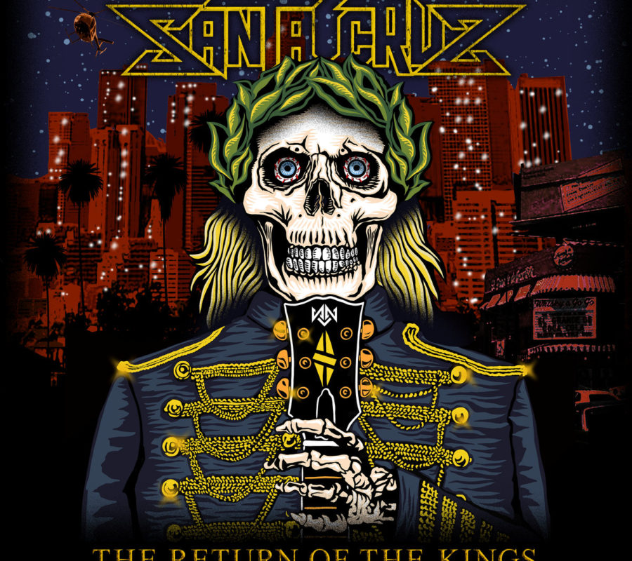 SANTA CRUZ (Hard Rock – Finland) –  Ready to release their album “The Return Of The Kings” via M-Theory Audio on August 26, 2022 #SantaCruz