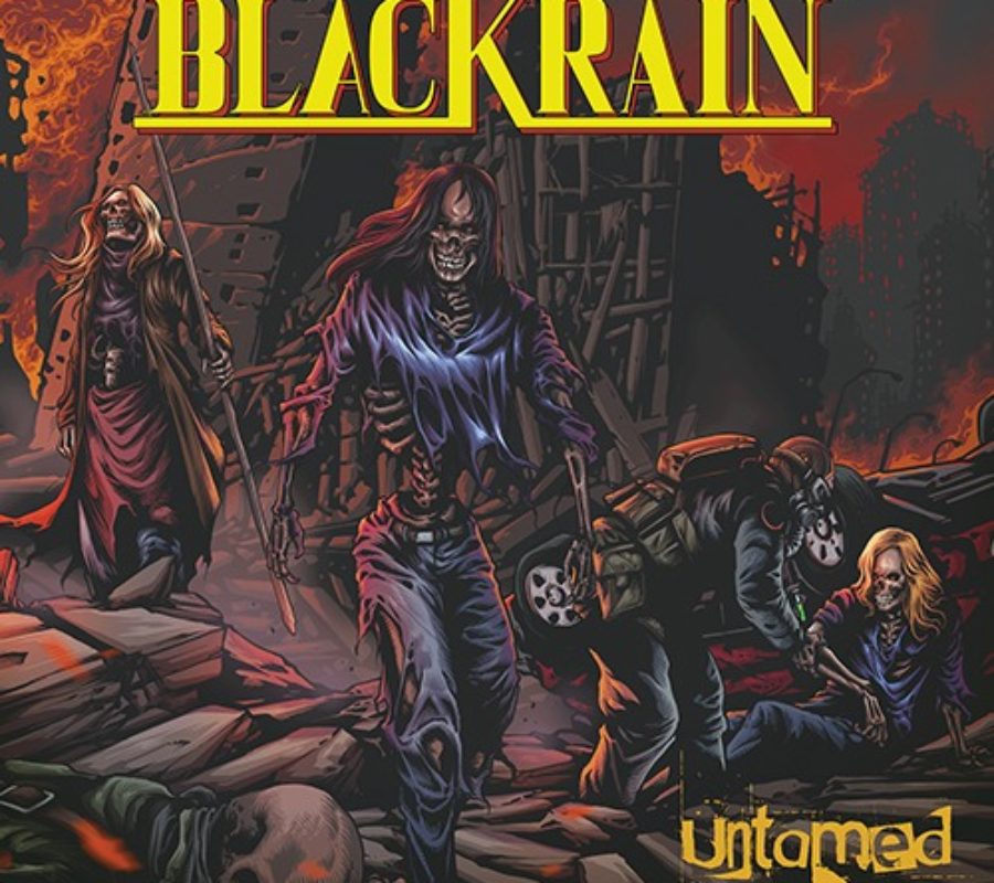 BLACKRAIN (Hard Rock – France) – Announce New Studio Album “Untamed” – Out November 25, 2022 Watch The Video for “Untamed” NOW #BlackRain