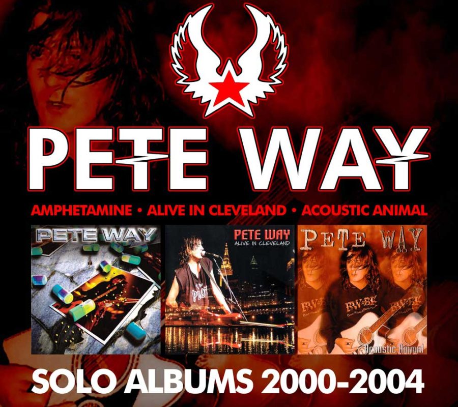 PETE WAY (RIP – Hard Rock – UK – ex UFO, Ozzy Osbourne, Waysted & more) – Cherry Red Records to release “Pete Way: Solo Albums 2000-2004” 3CD Clamshell Box Set #PeteWay