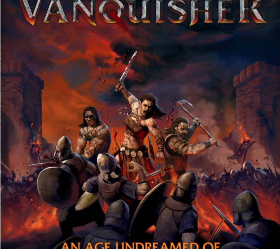 VANQUISHER (Heavy/Power Metal – Sweden)- Release Audio/Video for “Storming Venarium” – From the album “An Age Undreamed” via Stormspell Records due out on July 12, 2022 #Vanquisher