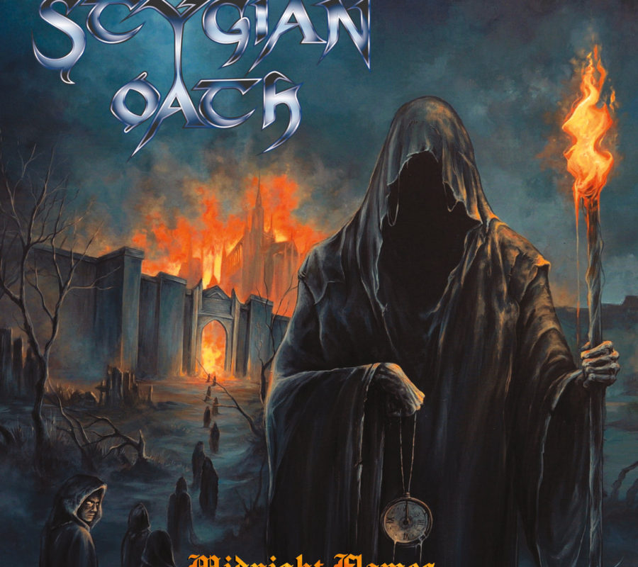 STYGIAN OATH (NWOTHM – Greece) – Their new album “Midnight Flames” is out NOW via Stormspell Records #StygianOath