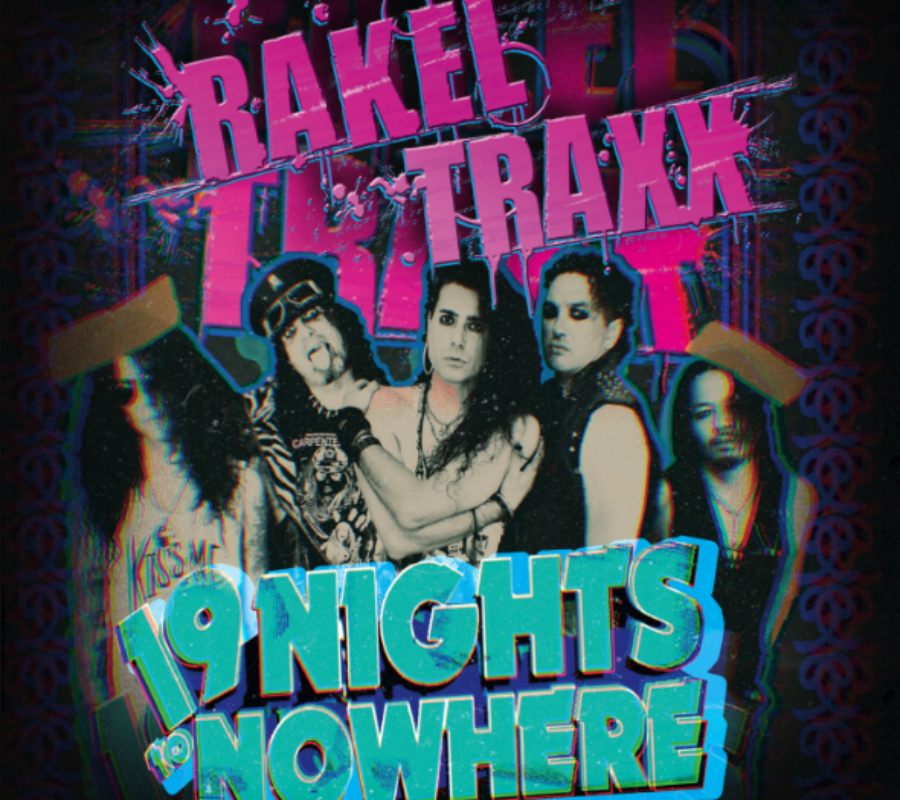 Rakel Traxx 80 S Sleaze Glam Hair Hard Rock France Set To Release Their Ep 19 Nights To