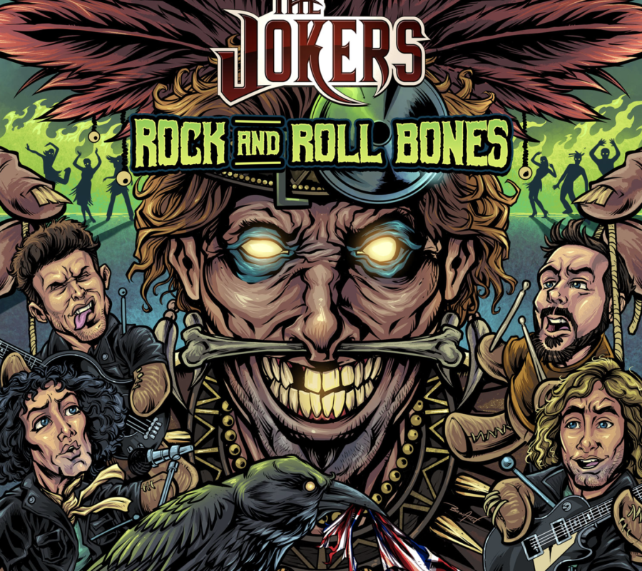 THE JOKERS (Hard Rock – UK) – Will release “Rock And Roll Bones” via Metalapolis Records on November 4, 2022 #TheJokers