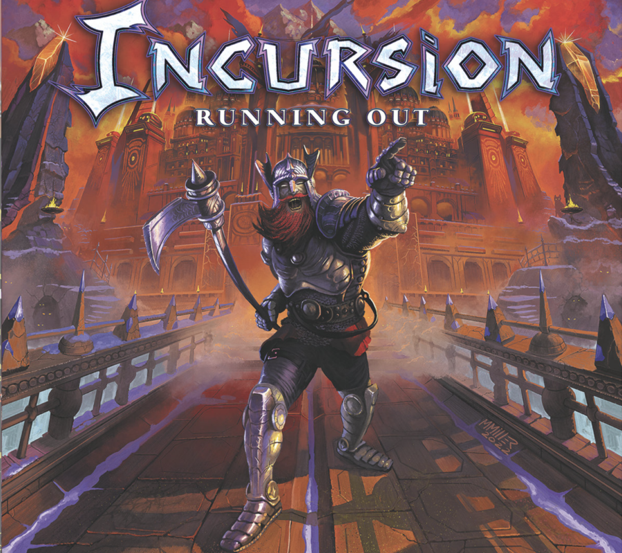 INCURSION (NWOTHM – USA) – Release new single and lyric video “Running Out” from forthcoming album “Blinding Force” #Incursion