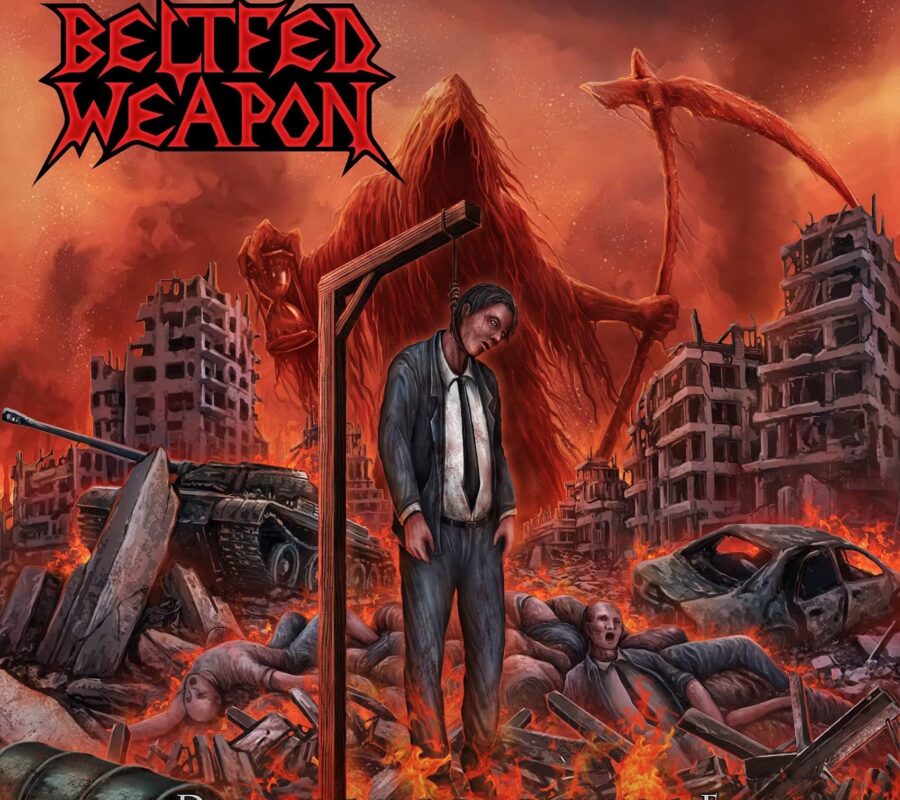 BELTFED WEAPON (Speed/Death Metal Guitarist Frank Hetzel’s All Star Project – USA) – Drops Second Single/Video for “Darkened Demise” #BeltfedWeapon