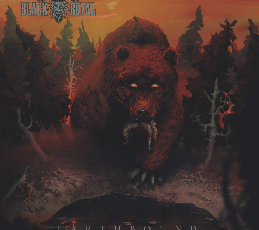 BLACK ROYAL (Sludge/Groove/Death Metal – Finland) – Release Their official video for “Ghosts Of The Dead” – New Album “Earthbound” is out now via M-Theory Audio #BlackRoyal