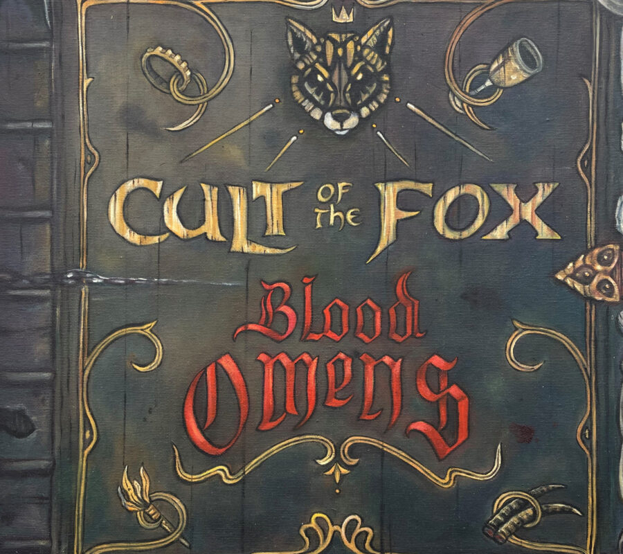 CULT OF THE FOX (Heavy Metal – Sweden) – Release their new album “Blood Omens” – Features special guests Tim “Ripper” Owens & Lips from ANVIL #CultOfTheFox