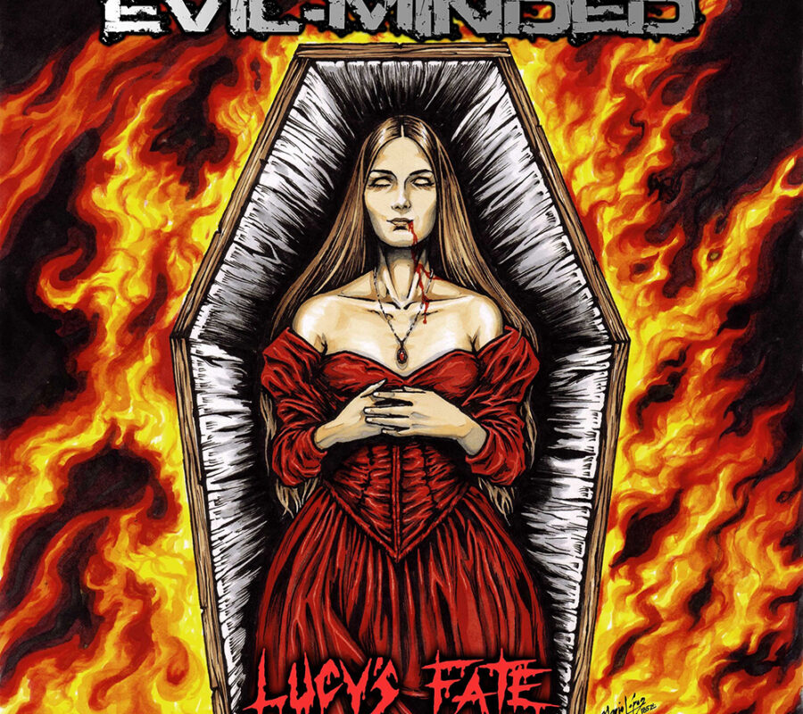 EVIL-MINDED (Heavy Metal – France) –  Stream new album “Lucy’s Fate” – The album is out now on CD & Digital through Music-Records #EvilMinded