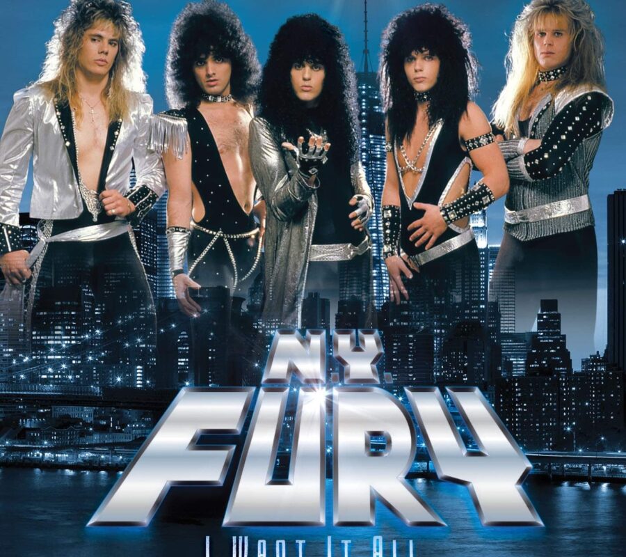 N.Y. FURY (Hard Rock Band from the 80’s – USA) – Their album “I Want It All” to be released via Eonian Records December 30, 2022 #NYFury