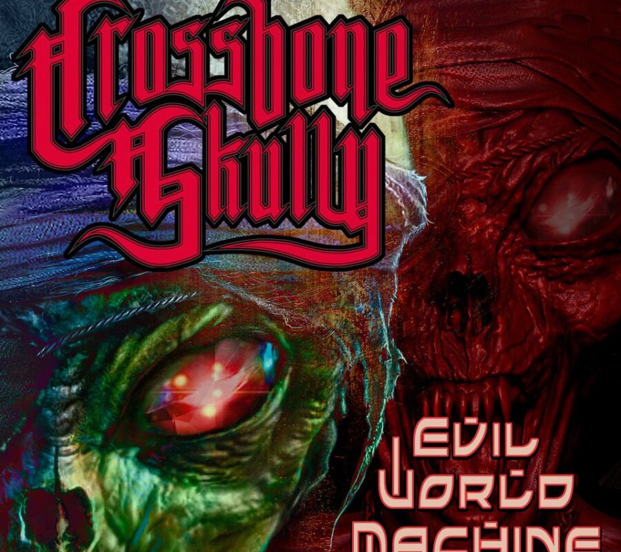 CROSSBONE SKULLY (Tommy Henriksen – Alice Cooper Band & Hollywood Vampires) – Share New “Official” Edited Music Video for Debut Single “Evil World Machine” #CrossboneSkully