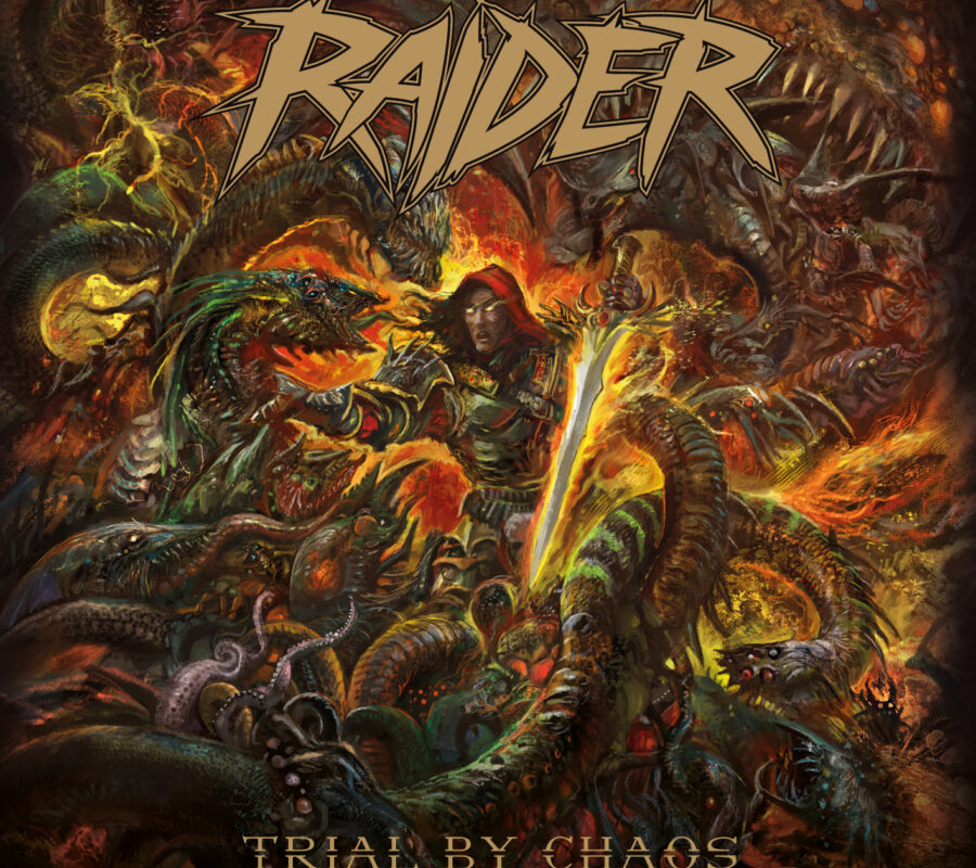 RAIDER (Melodic Death Metal – Canada) – Release official visualizer video for the song “TRIAL BY CHAOS” – the title track to their upcoming album #Raider