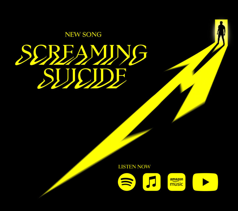 METALLICA – Announce Worldwide listening party in movie theaters – Release lyric video for “Screaming Suicide” #Metallica