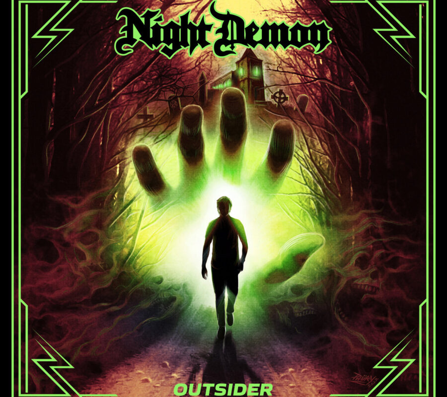 NIGHT DEMON (Heavy Metal – USA) – Release “The Wrath” (OFFICIAL VIDEO) – Taken from the album “OUTSIDER” Which is Out Now! #NightDemon #Outsider #TheWrath