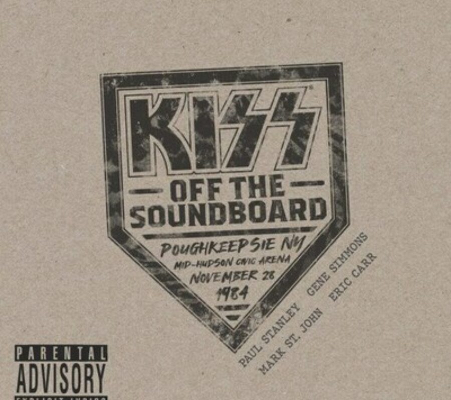 KISS – Will release authorized Soundboard live album from November 28, 1984 – Animalize Tour in Poughkeepsie, NY (the only known soundboard recording with Mark St. John) #kiss