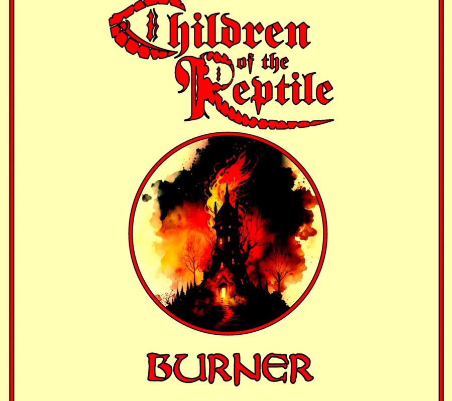 CHILDREN OF THE REPTILE (Heavy Metal – USA) – Releasing “Heavy Is The Head” in April – Video for “Burner” streaming now #ChildrenOfTheReptile