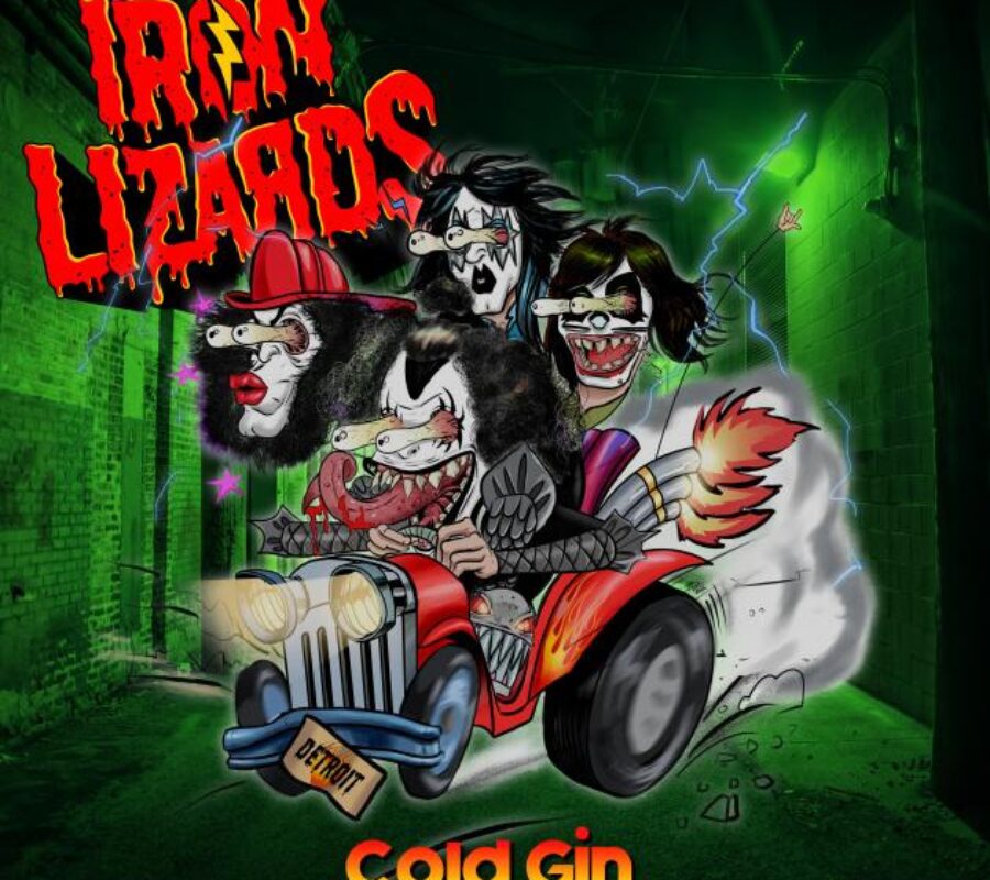 IRON LIZARDS (Action Rock – Paris) – Return with action-packed cover of KISS’ “Cold Gin” #IronLizards #kiss