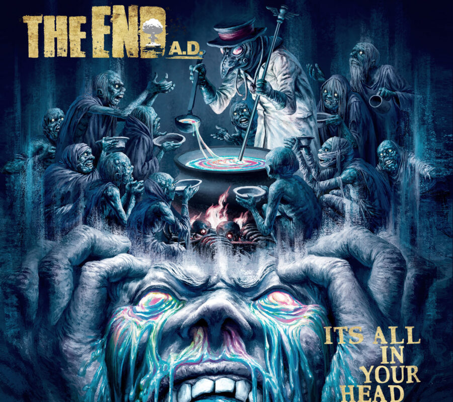 THE END A.D. (Hardcore Metal/Punk – USA) – Drops “Stink ” Music Video – The track taken from THE END A.D.’s “It’s All In Your Head” album, out via Wormholedeath worldwide #TheEndAD