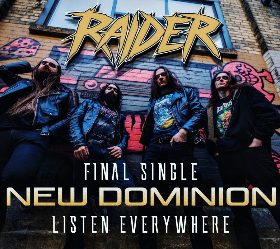 RAIDER (Heavy Metal – Canada) – Release New Single/Video “New Dominion” #Raider